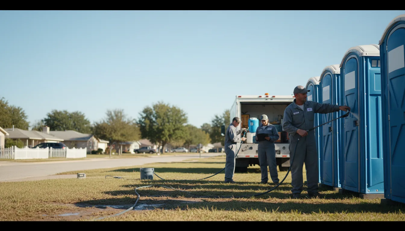 Long-Term Portable Toilet Rental in Dumas, TX near me